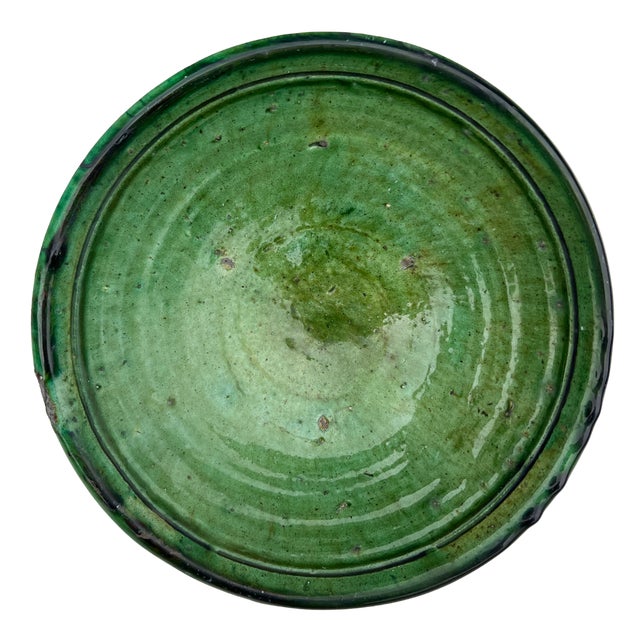 Handcrafted in southern Morocco, Tamegroute pottery is celebrated for its distinctive green glaze, organic forms, and...