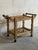 1970s Vintage Danish Oak Bar Cart Tea Trolley With Ceramic Tile Top Mid Century Modern For Sale - Image 5 of 10