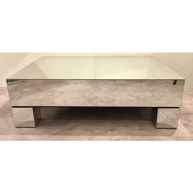 Bernhardt Contemporary Estelle Mirrored Cocktail Table Chairish