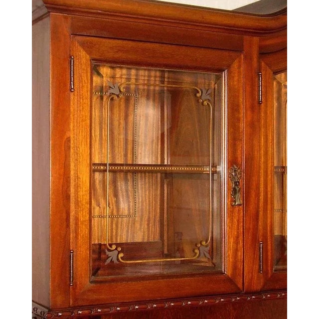 1920s Venetian Credenza with China Cabinet from Testolini & Salviati, 1920s For Sale - Image 5 of 8