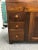 Wood Vintage Dry Sink/Hutch Cabinet With Copper Lining For Sale - Image 7 of 13
