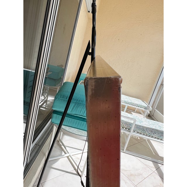 Green Floral Watercolor Painting Signed by Brent Heighton For Sale - Image 8 of 8