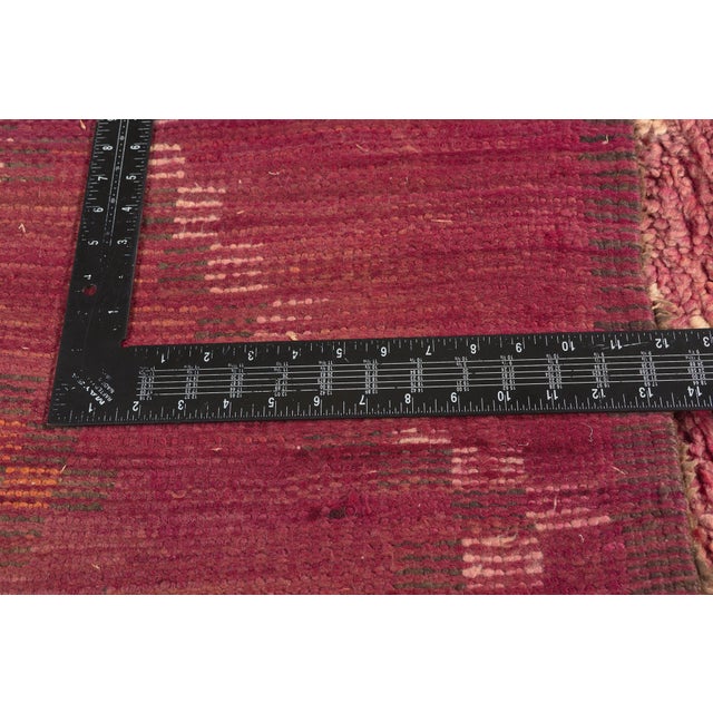 Textile Vintage Boujad Moroccan Rug, 06'04 X 15'00 For Sale - Image 7 of 10