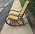 Vintage Mid Century Modern Oak Cane Bentwood Rocking Chair – Thonet Style Bring timeless elegance and comfort into your...