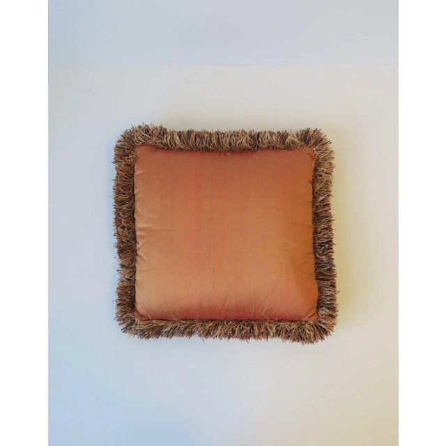 Textile Needlepoint Pillow with Moroccan Design For Sale - Image 7 of 8