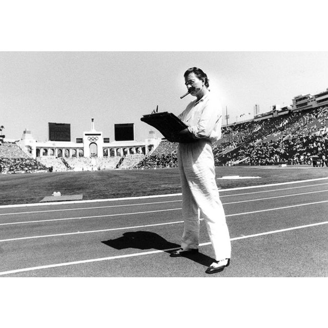 1970s Abstract Leroy Neiman Olympics Print For Sale - Image 11 of 11