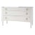 Painted White Neo Classic Incurved Commode For Sale