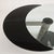 Extendable Round Glass Table Moon attributed to Mario Mazzer for Zanette, 1980s For Sale - Image 11 of 18