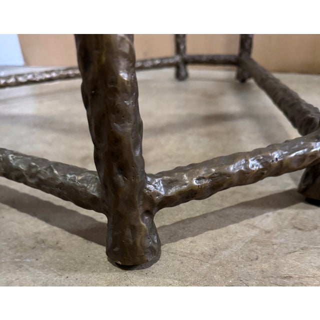 Aitne Cast Iron Dining Table Base Attributed to Susan Ferrier for Baker For Sale In Greenville, SC - Image 6 of 11