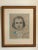 Circa 1950 Original Pastel Portrait of a Young Woman, Framed For Sale - Image 10 of 12
