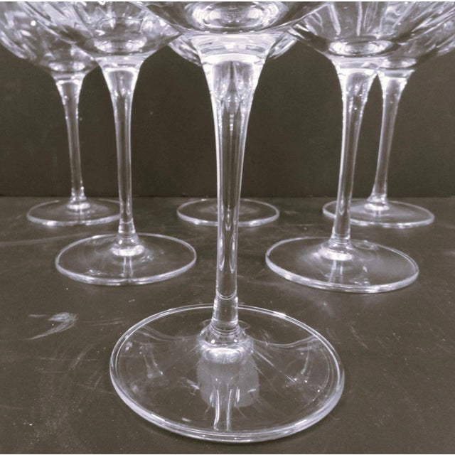 2000 - 2009 Dorset Hand Cut Fluting Champagne Coup Glasses Set of 6 For Sale - Image 5 of 12