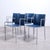 Zip Stackable Chairs by Marco Maran for Desalto Italia, 1980s, Set of 4 For Sale - Image 4 of 18
