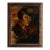 1920s Early Painting of Woman, Oil on Framed Canvas by Salcia Bahnc For Sale