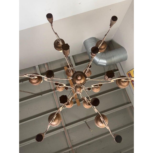 French Provincial Style Chandelier by Niermann Weeks-Pair Is Available For Sale In Los Angeles - Image 6 of 12