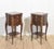 Louis XV Style Bedside Tables with Marble Top, 1890s, Set of 2 For Sale - Image 11 of 11