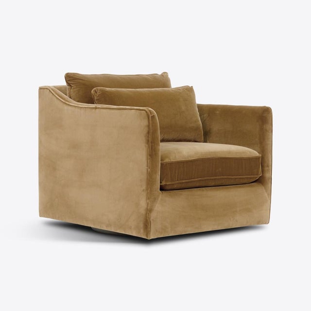 Margaux Swivel Chair from Pure White Lines For Sale - Image 6 of 8