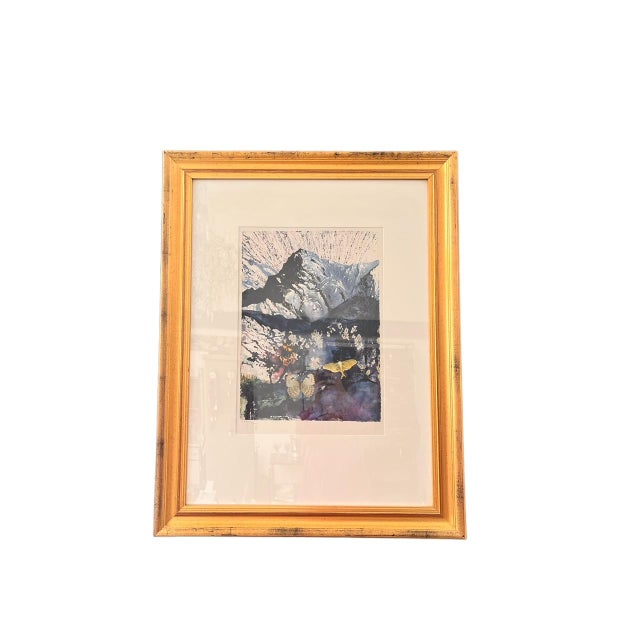 After Salvador Dali, Alpes, 1969, Lithograph, 1960s, Framed For Sale - Image 10 of 10