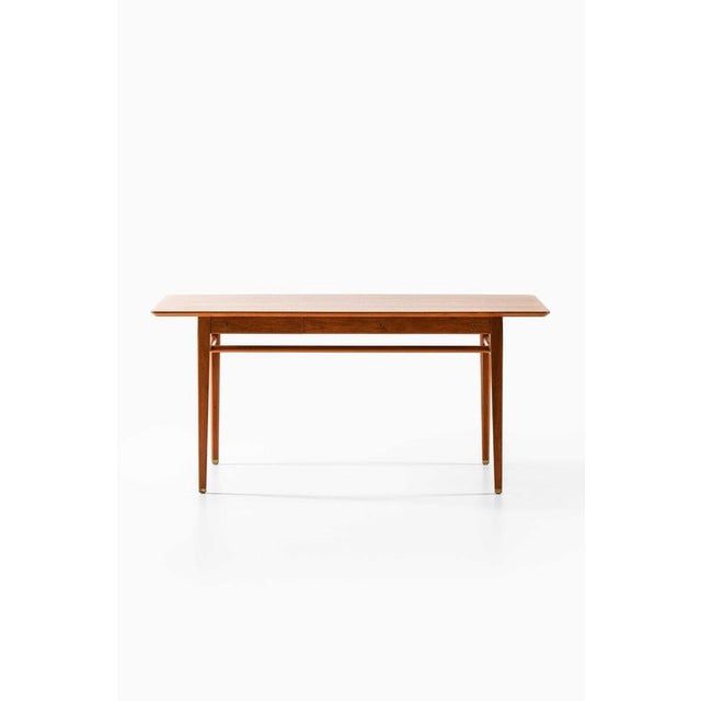 This very rare desk, designed by axel larsson and produced in 1959 by hantverket—executed by craftsman lars larsson in...