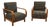 Art Deco Reclining Armchairs from Fischel, 1930s, Set of 2 For Sale