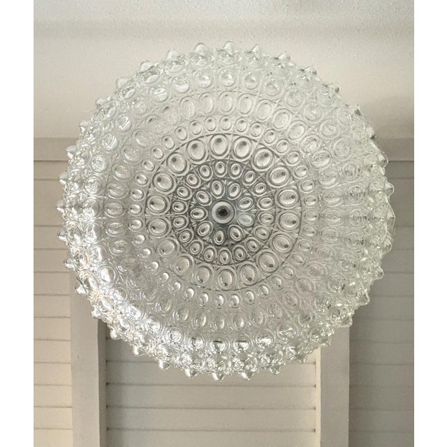 Bubble Glass Pendant Lamp, 1970s For Sale - Image 4 of 10