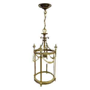 19th Century French Gilt Bronze Lantern