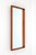 Brown Mid-Century Danish Minimalist Teak Wall Mirror, 1970s For Sale - Image 8 of 8