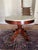 Traditional Antique 36" Marble Top Mahogany Center Table For Sale - Image 3 of 12