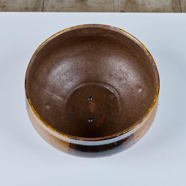 David Cressey Flame-Glaze Planter for Architectural Pottery For Sale - Image 10 of 15