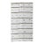 Striped Vintage Black White Hemp Rug - 5`9" X 10`8" For Sale