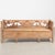 Farmhouse 1868 Swedish Carved Pine Storage Bench With Heart Detail For Sale - Image 3 of 15