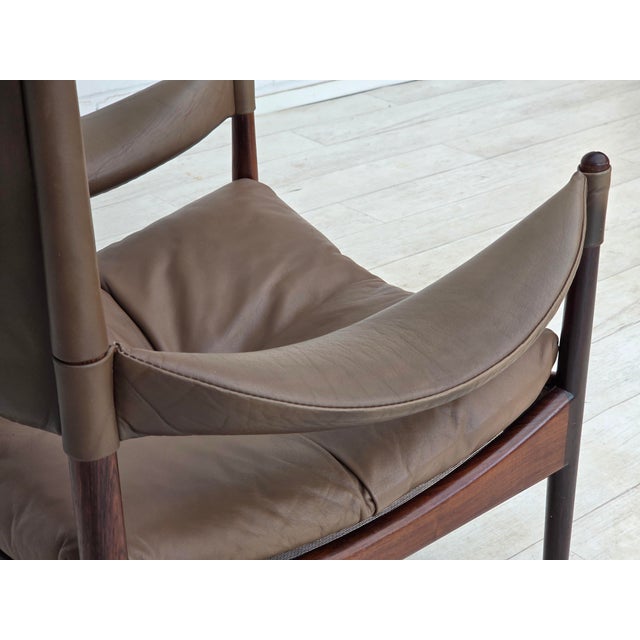Danish Modus Highback Armchair by Kristian Vedel for Søren Wiladsen, 1974 For Sale - Image 13 of 18
