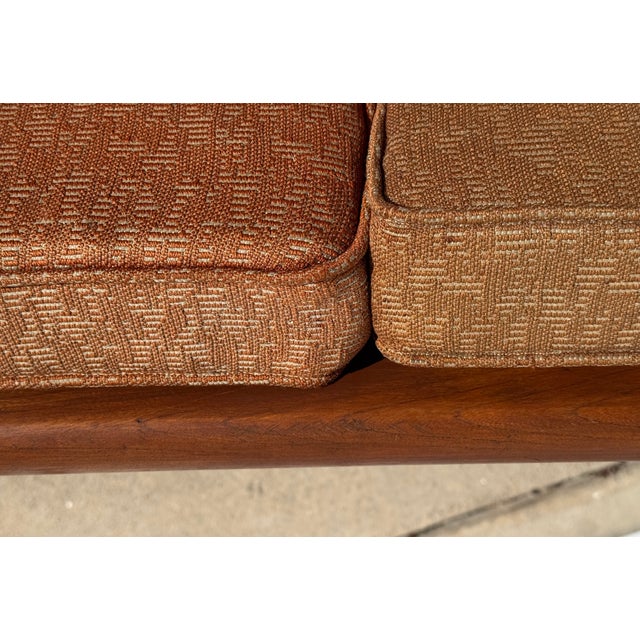Danish Inspired Mid-Century Silleria Malinche Monterrey Loveseat Sofa Settee For Sale - Image 9 of 18