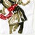 2020s Red Bow II - Original High Fashion Couture Watercolor on Paper in Gold Frame by Carlos Gamez De Francisco For Sale - Image 5 of 8