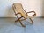 Italian Wicker Lounge Armchair For Sale - Image 10 of 10