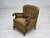 Danish Armchair in Wool and Hand-Carved Oak, 1950s For Sale - Image 18 of 18