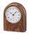 A Polaris Collection Saffron Brown Onyx Desk Clock.