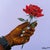 A Rose for Trying, 2, Emmanuel Akolo, (2026), Acrylic on Canvas For Sale
