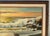 1970s Listed Artist William Hoffman X Large Gold Gilt Framed Sunset Seascape 1970 For Sale - Image 5 of 18