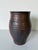1970s 1977 Vintage Organic Studio Pottery Vase – Hand-Thrown Earth Tone Stoneware Vessel, Signed For Sale - Image 5 of 11