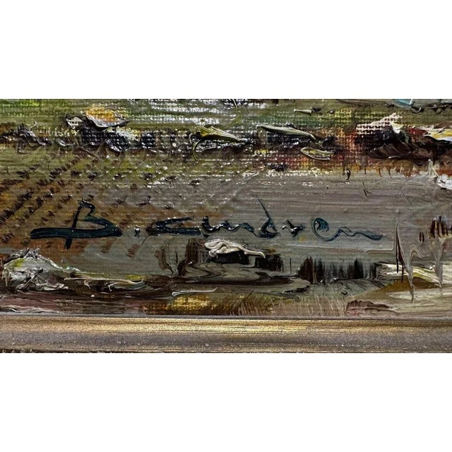 Paint Spanish School Artist, Landscape, 20th Century, Painting, Framed For Sale - Image 7 of 8