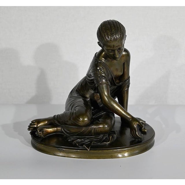 La Joueuse d’Osselets, 19th-Century, Bronze For Sale - Image 15 of 15