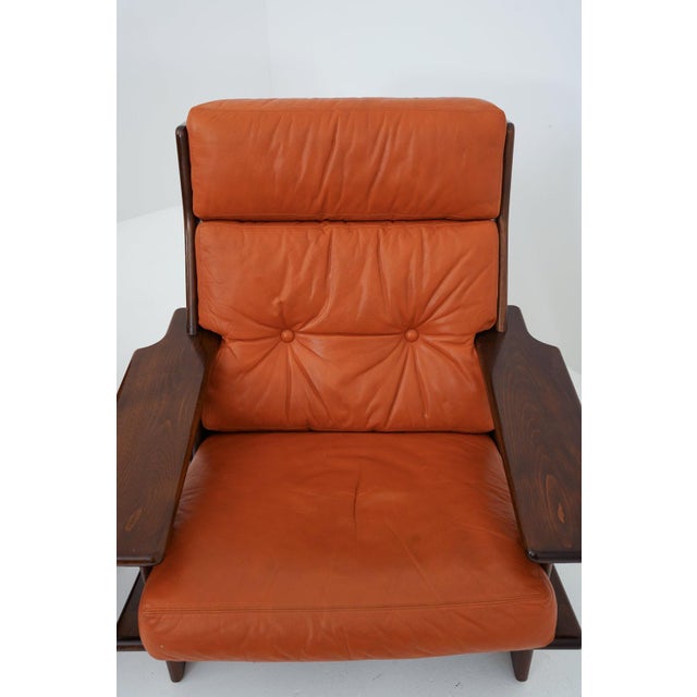 Scandinavian Pele Lounge Chair attributed to Esko Pajamies, 1970s For Sale - Image 11 of 15