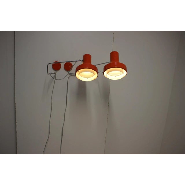 Mid-Century Wall Lamps by Josef Hurka for Napako, 1970s, Set of 2 For Sale - Image 11 of 12