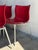 Philippe Starck Philippe Starck Red Stacking Chairs Set of 6 Molded Plastic and Aluminum 1990s For Sale - Image 4 of 14