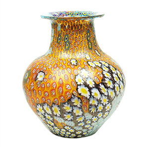 Murrina Millefiori Glass Vase by Urban for Made Murano Glass, 2021