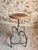 Vintage Industrial French Stool from Heliolith, 1950s For Sale - Image 11 of 18