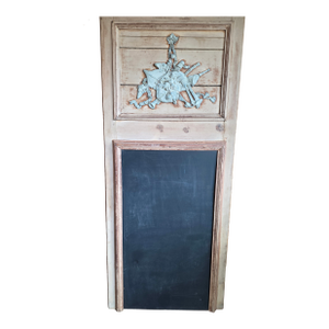 Oak Panel With Inserted Chalkboard