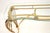 Metal Vintage Italian Brass and Glass Console Table, 1960s For Sale - Image 7 of 11