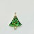 American 1970s Vintage Hollywood Regency Boho Chic Americana Christmas Tree Bejeweled Brooch, Beatrix Jewelry For Sale - Image 3 of 6