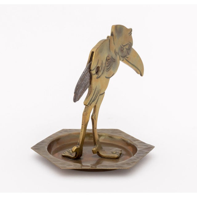 Ignatius Taschner Bird Form Cigar Cutter and Ashtray, Circa 1900 For Sale In New York - Image 6 of 8